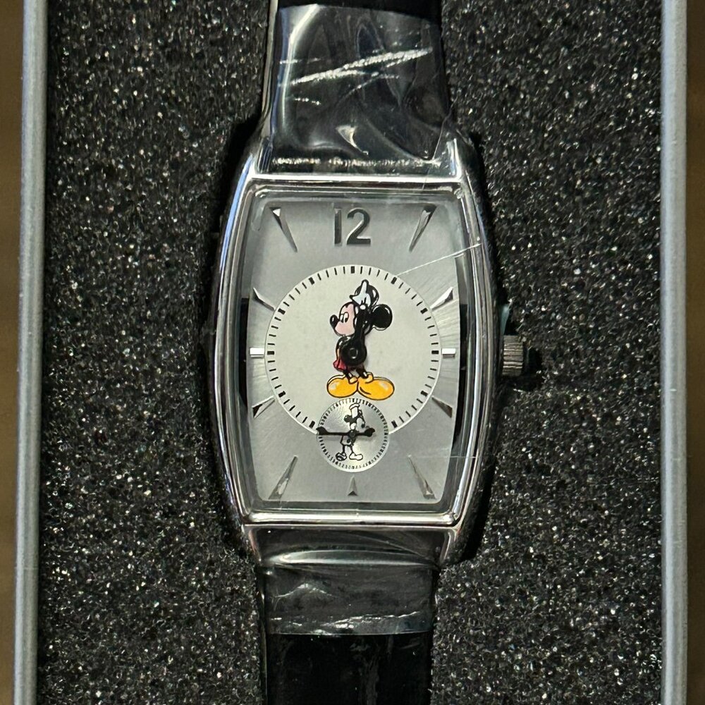 Disney Women's Mickey Now & Then Watch from The Bradford Exchange NEW